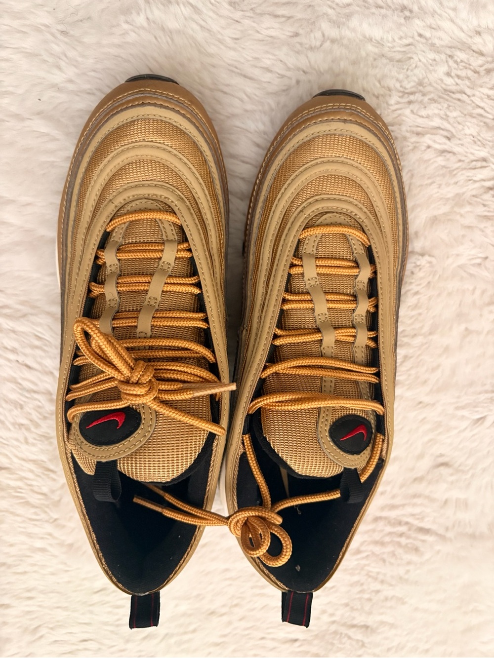 Nike Air Max 97 OG QS Metallic Gold Women’s 9.5 Gold Bullet